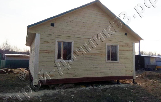 3 Брусовой дом ОД-14, 7×8, 56 м², Московская область, Озёрский район, ДНП Озёрный (6)